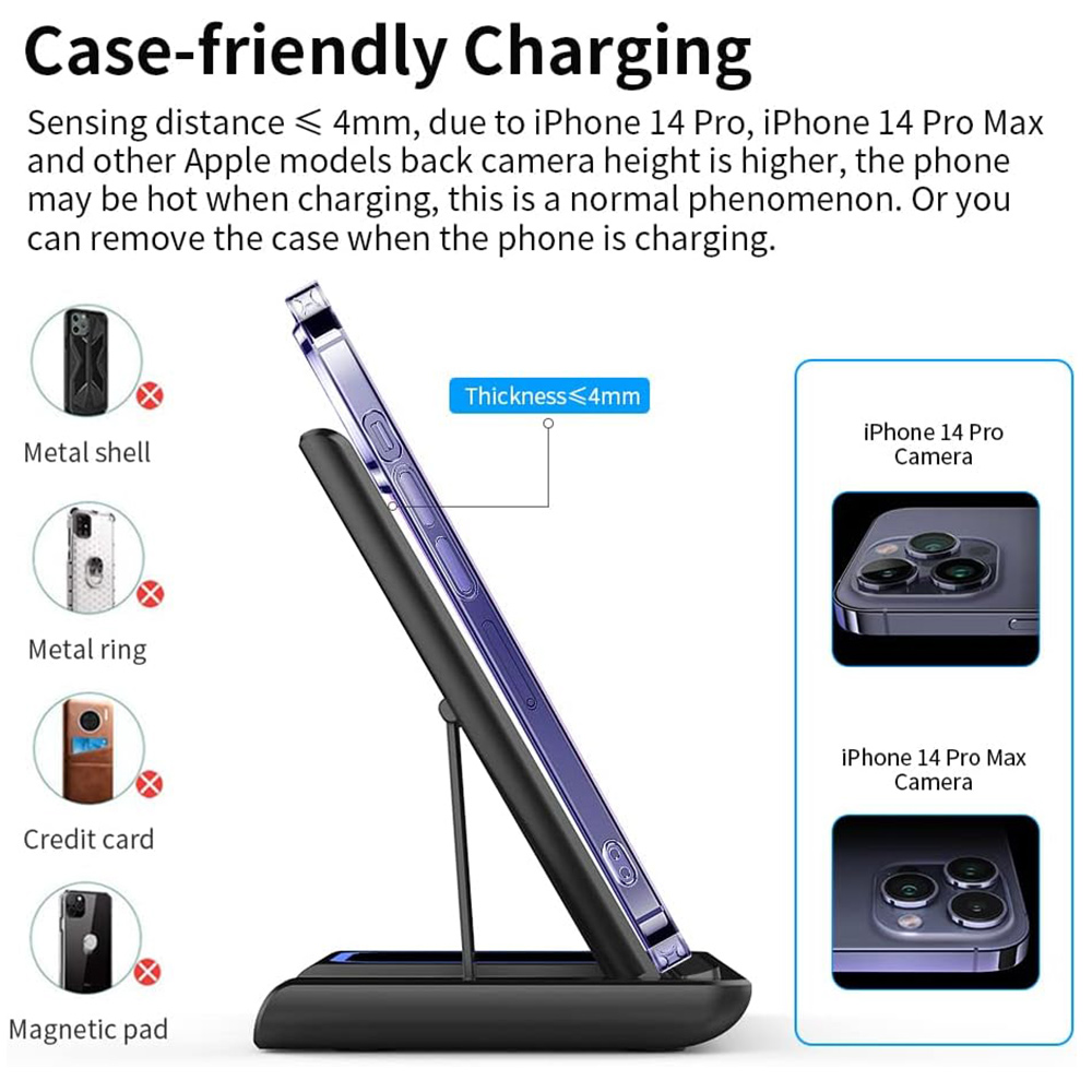 15W 3-in-1 draadloze oplaadsta - Wireless Charger Watch recensie en prijs