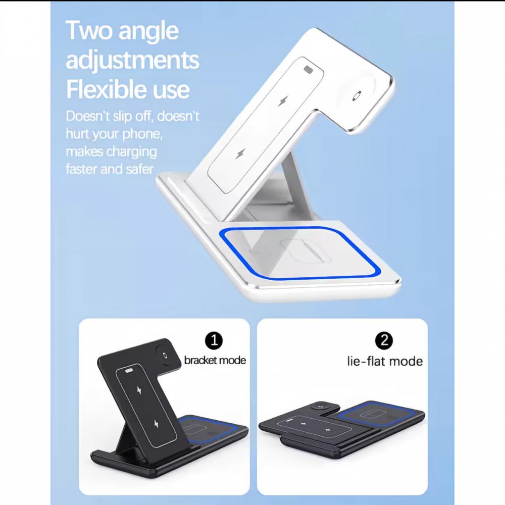Draadloze opladerhouder 3-in-1 - Wireless Charger Watch recensie en prijs