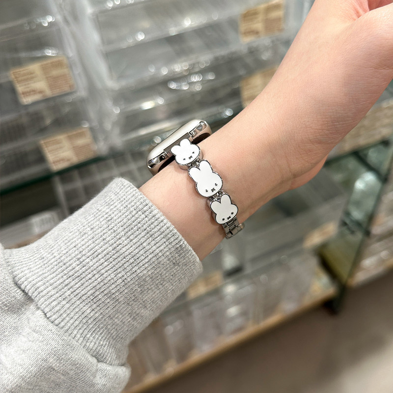 Miffy Rabbit lederen horlogeba - Apple Smartwatch Accessories recensie en prijs