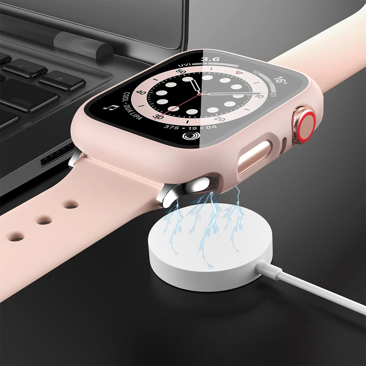 Gehard glas + cover voor Apple - Apple Smartwatch Accessories recensie en prijs