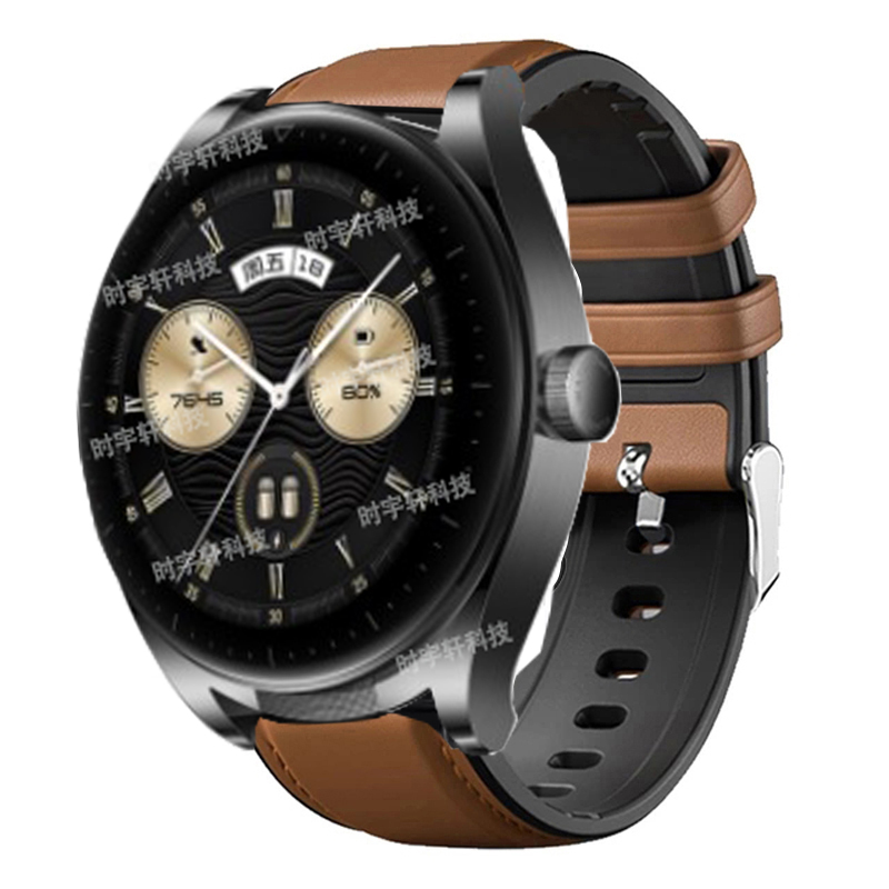 22Mm Siliconen Lederen Band Vo - Fossil Smartwatch Accessories recensie en prijs