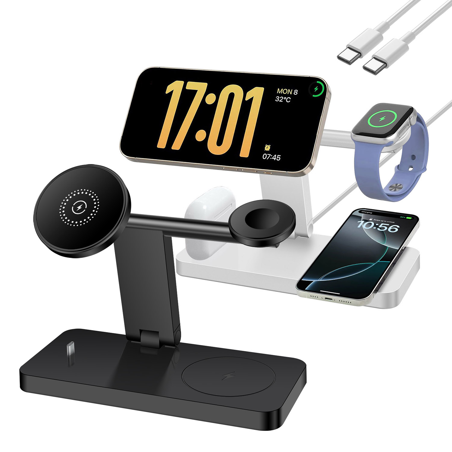 4-in-1 Magnetische Draadloze O - Wireless Charger Watch recensie en prijs