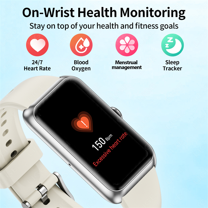 Nieuwe sportband Fitness Track - Smartwatch Custom recensie en prijs