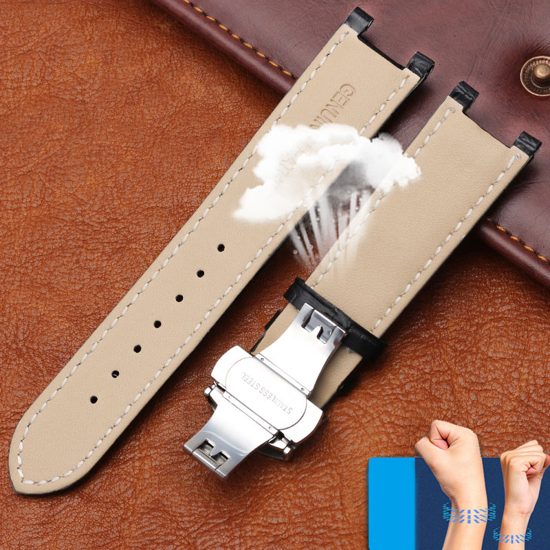 Notched Lederen Horlogeband 20 - Smartwatch Guess recensie en prijs