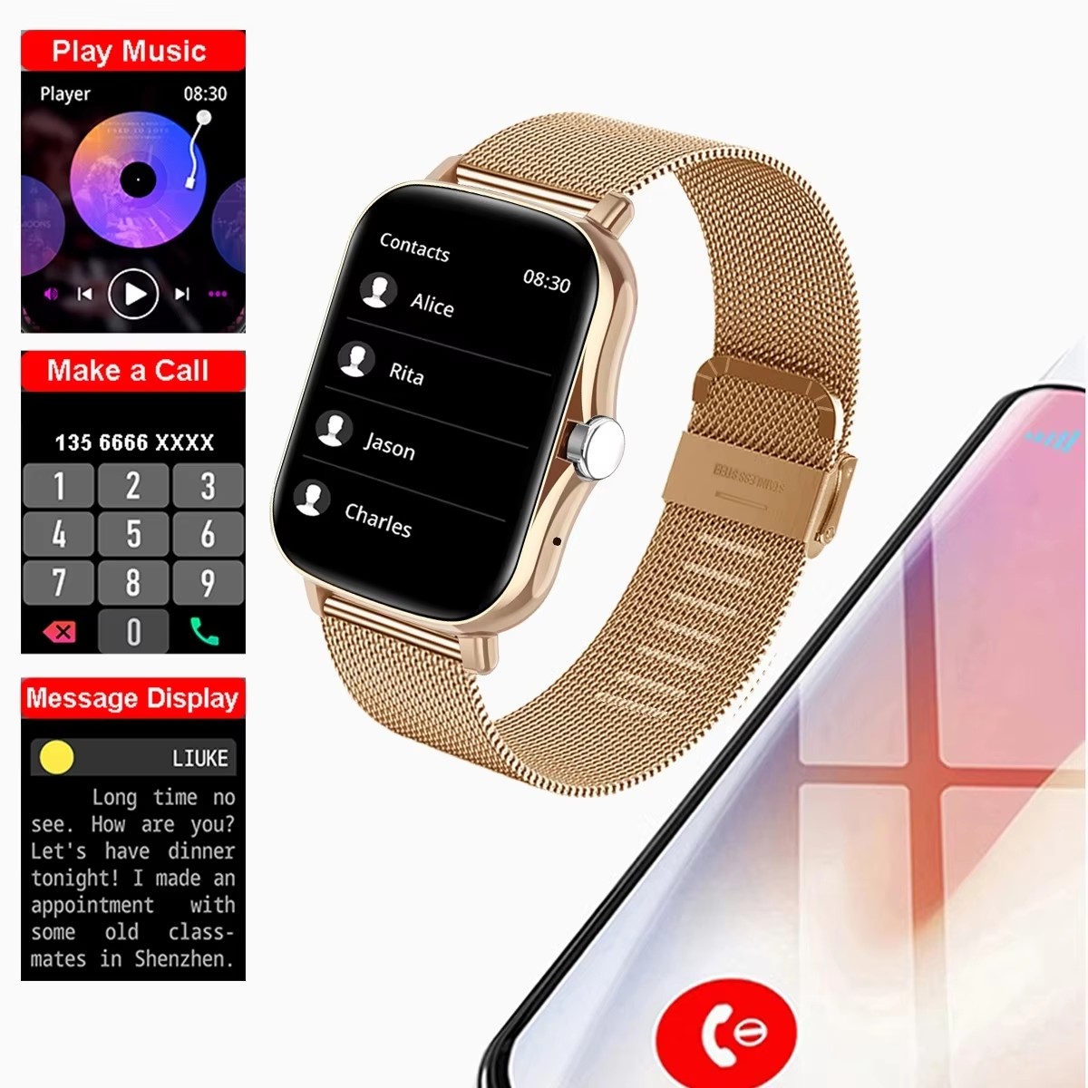 2026 Nieuw multifunctioneel sl - Smartwatch X12 recensie en prijs