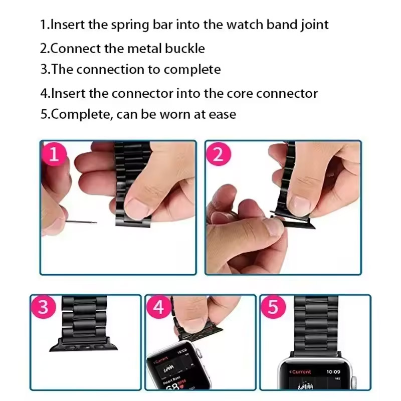 Horlogebandconnector voor Appl - Watch Band Connector recensie en prijs