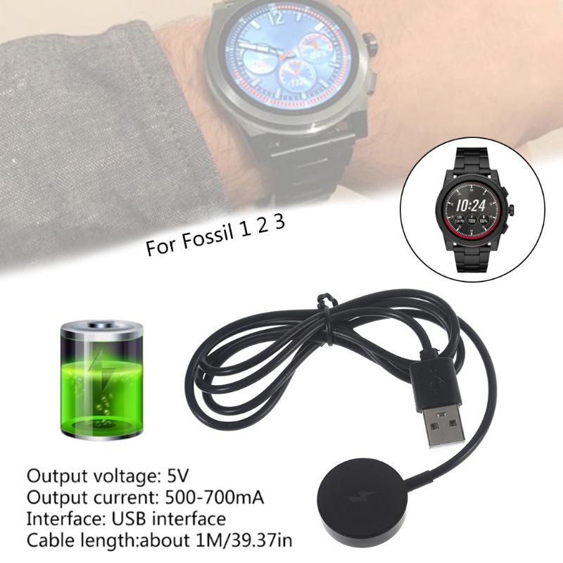 USB-horloge-opladeradapter Sma - Fossil Smartwatch Accessories recensie en prijs