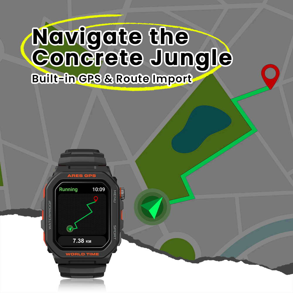 Nieuwe Zeblaze Ares GPS Smart  - Smartwatch Faces recensie en prijs