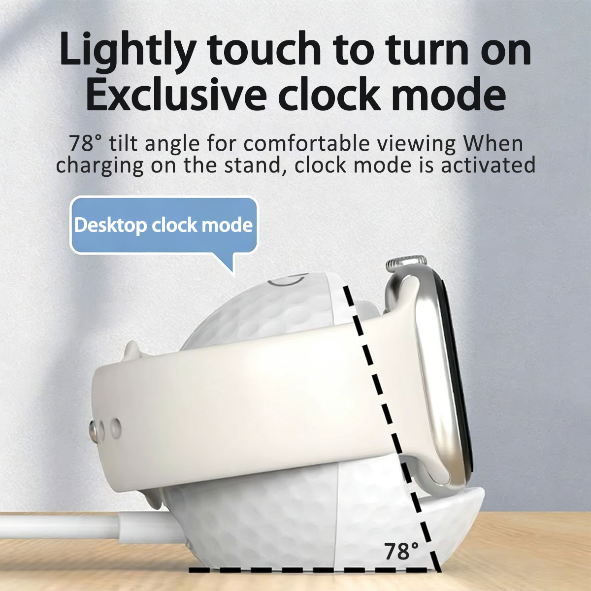 Draagbare RGB-verlichte draadl - Watch Charging Dock recensie en prijs