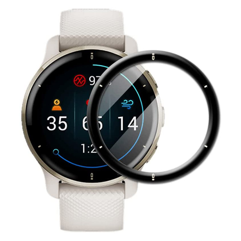 3D gebogen rand beschermfolie  - Garmin Smartwatch Accessories recensie en prijs