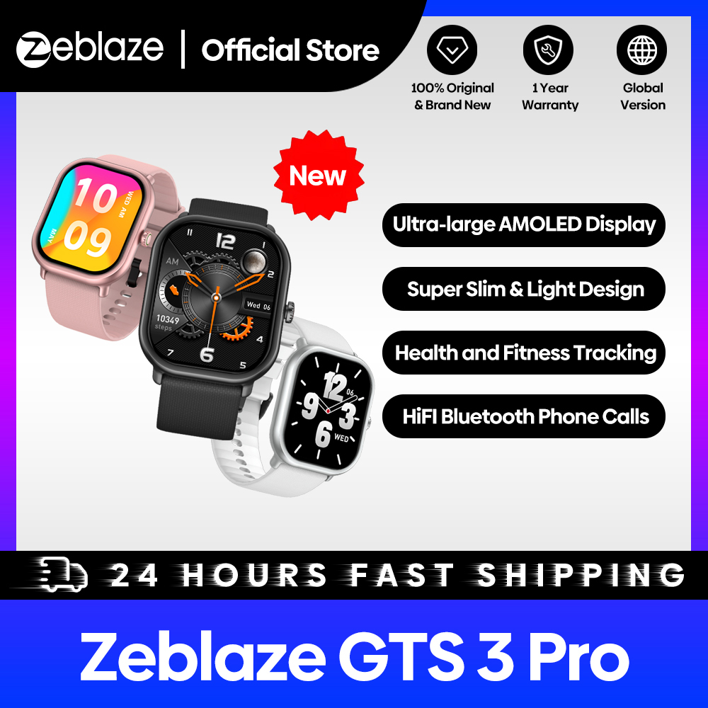 Nieuwe Zeblaze Gts 3 Pro Voice - Smartwatch Faces recensie en prijs