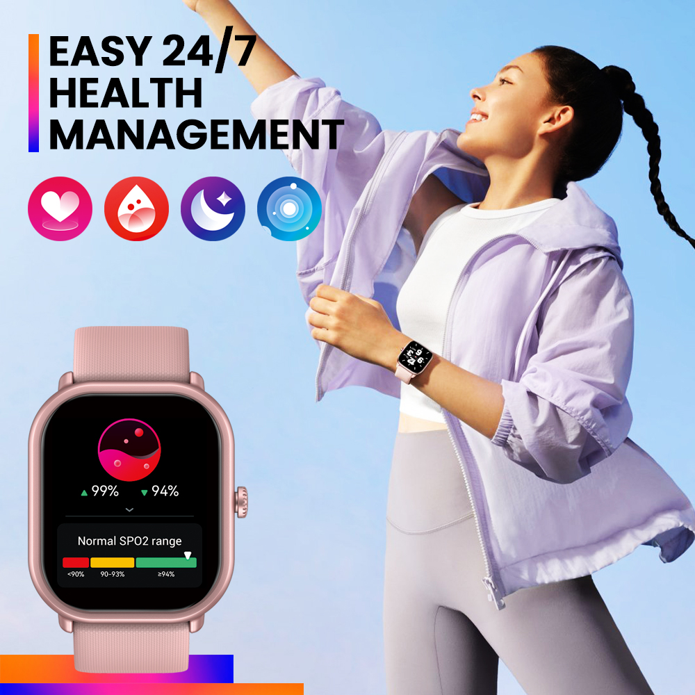 Nieuwe Zeblaze Gts 3 Pro Voice - Smartwatch Faces recensie en prijs