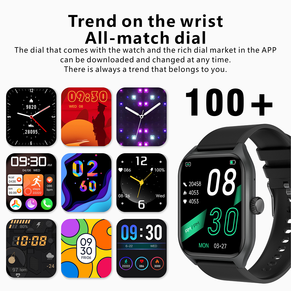 Smartwatch Heren Dames Volledi - Smartwatch Custom recensie en prijs
