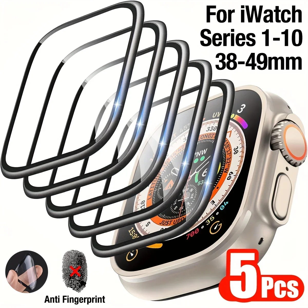 1-5pcs Anti-kras Film Voor App - Apple Smartwatch Accessories recensie en prijs