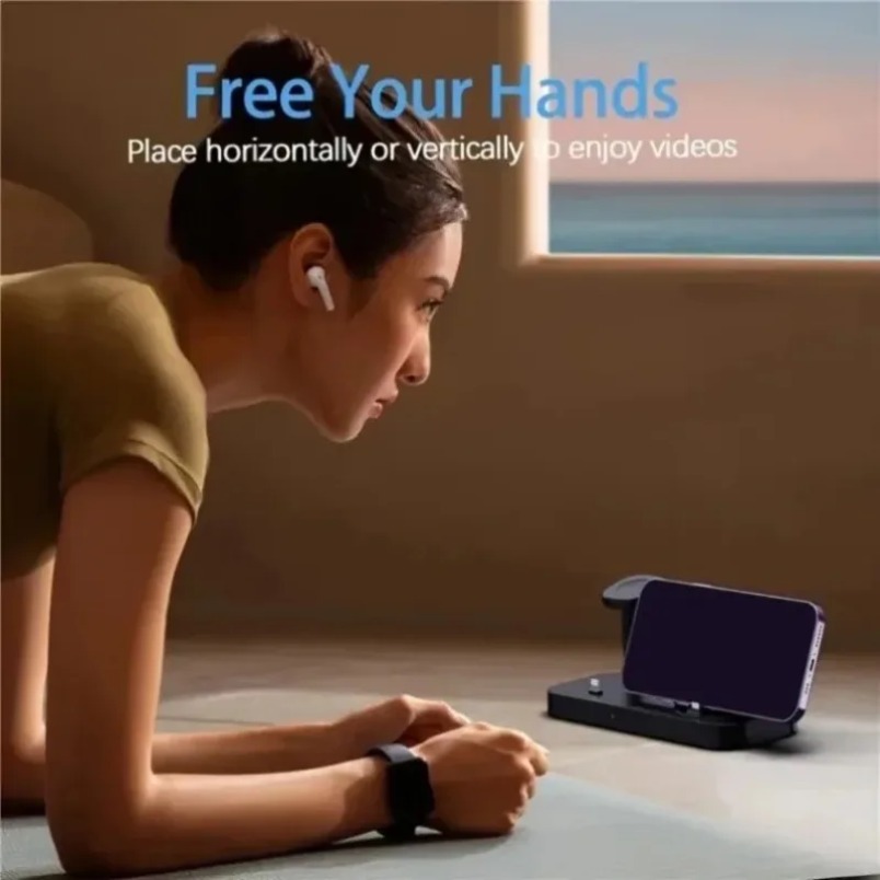 3-in-1 draadloze oplader met d - Wireless Charger Watch recensie en prijs