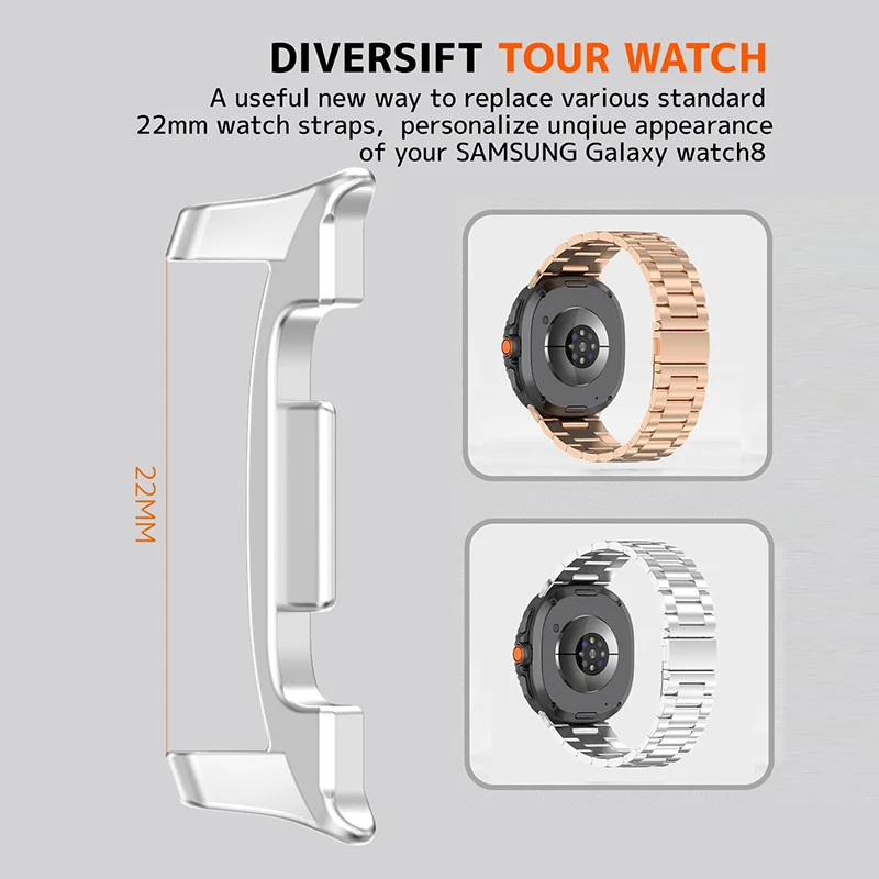 22mm Horlogeband Connector voo - Smartwatch Watch Accessories recensie en prijs