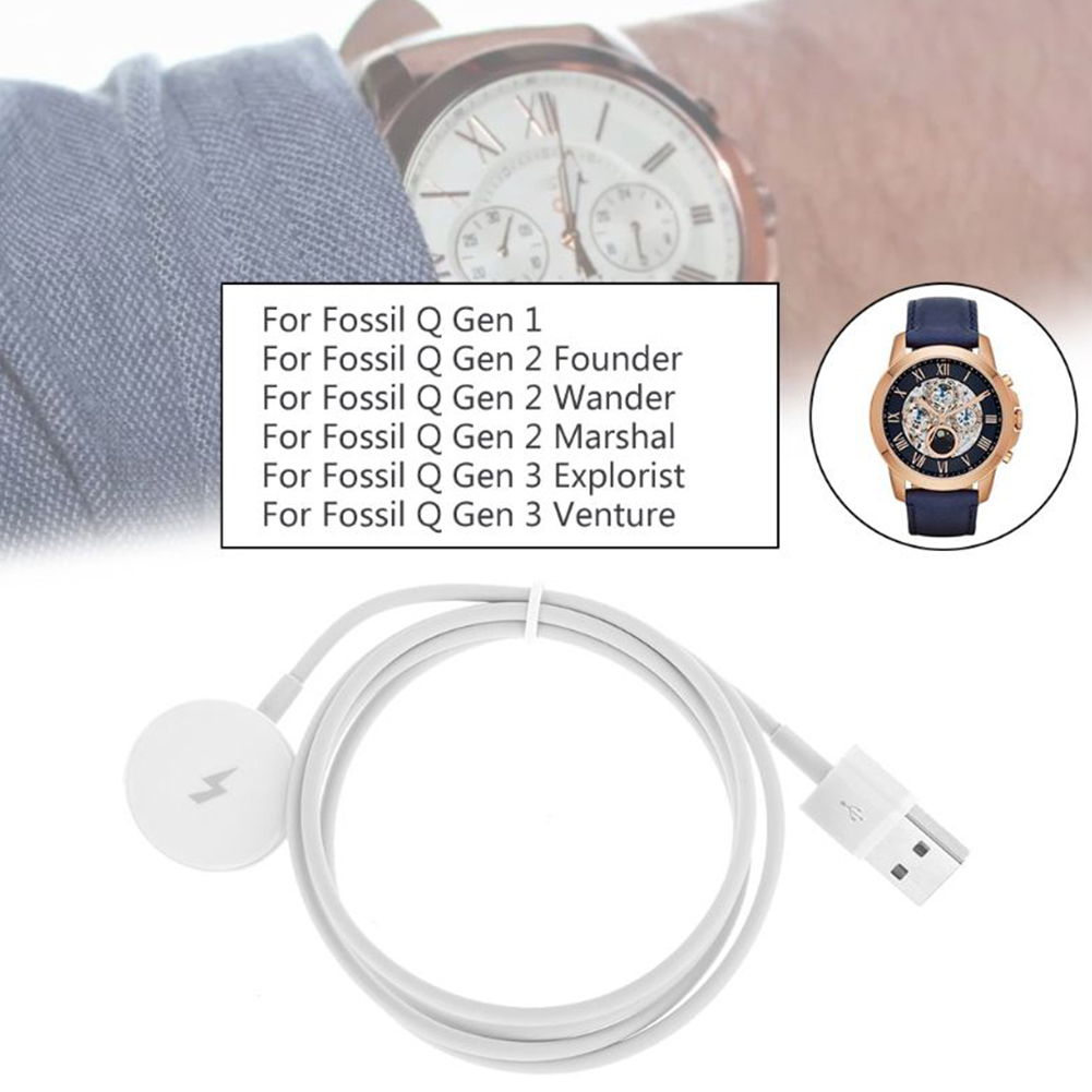 Horloge-oplaadkabel USB-oplaad - Fossil Smartwatch Accessories recensie en prijs