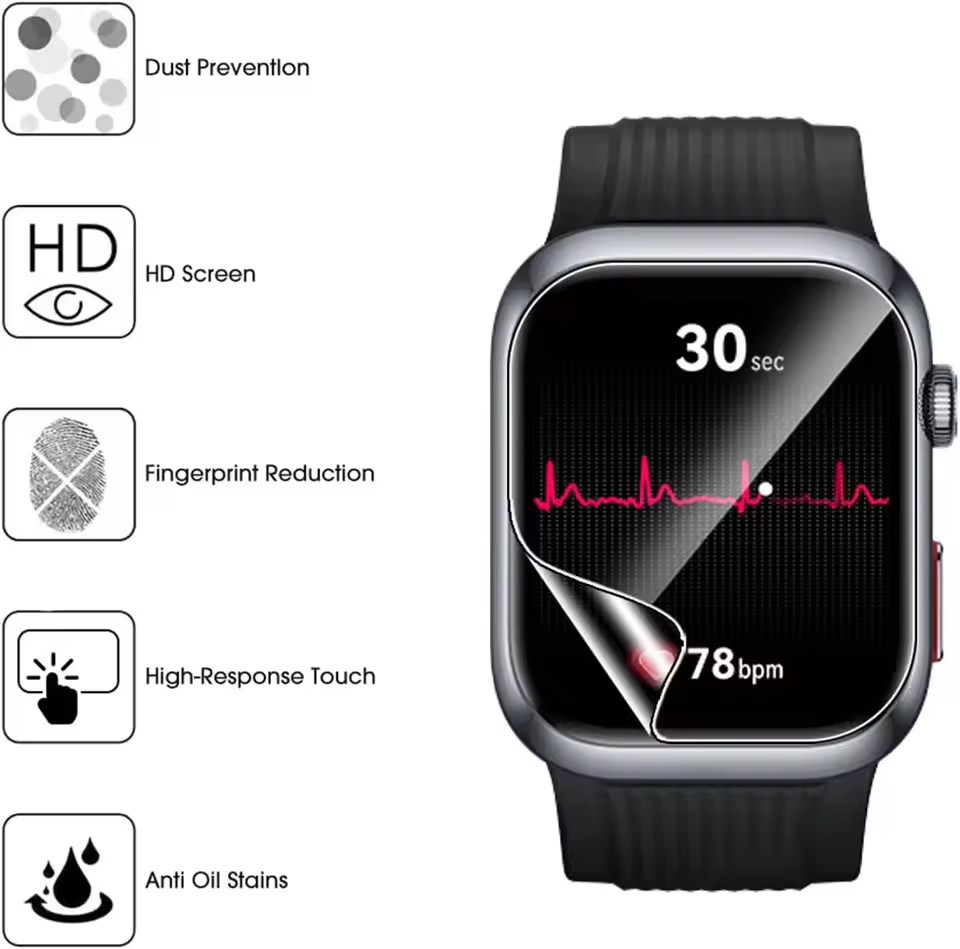 3 stks TPU Hydrogel Films voor - Huawei Smartwatch Accessories recensie en prijs